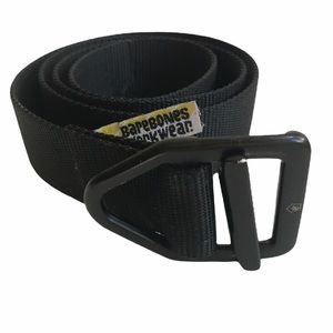 Barebones Workwear Black Canvas Belt - M